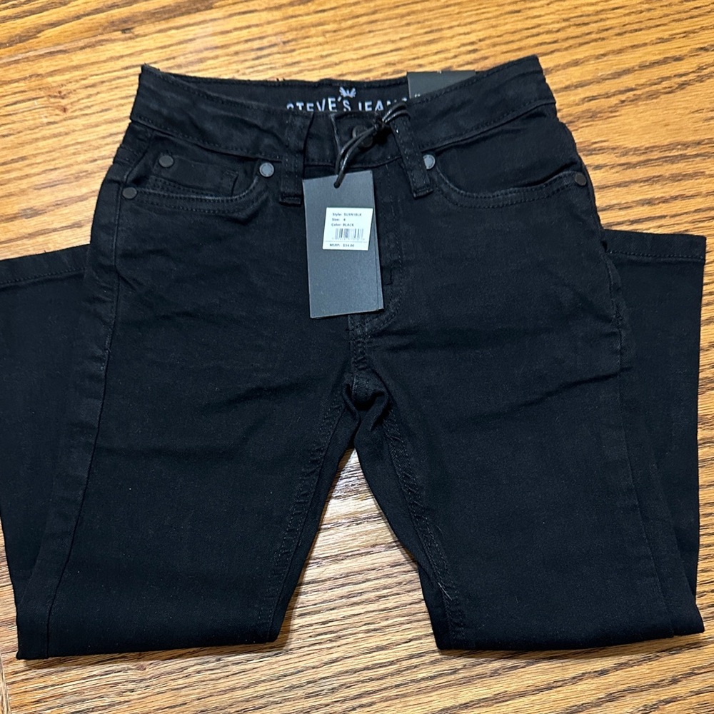 Steve's Jeans Kids Black Denim